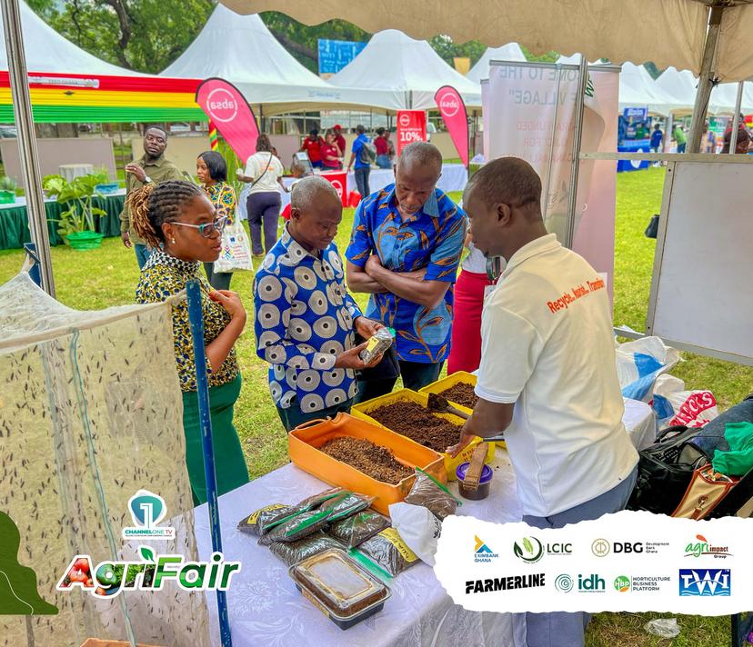 Revolutionizing agriculture with black soldier fly larvae and frass.